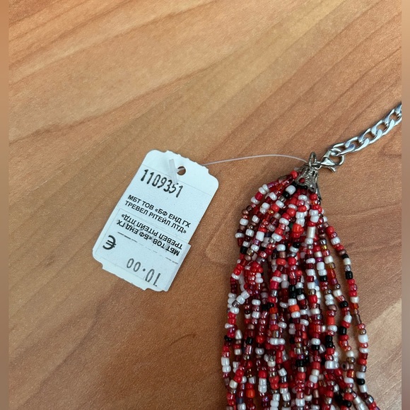 Multi-Colour Beaded Necklace - Picture 2 of 3